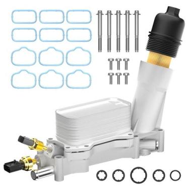 Imagem de Filtro de óleo e caixa de refrigeração em alumínio Chrysler/Dodge/Jeep