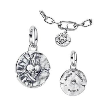 Imagem de Pulseira E Colares De Charms De Prata Esterlina 925 Com Cavalo Dourado