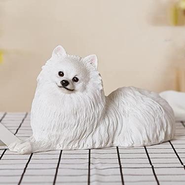 Imagem de Estátuas de jardim, estátua de decoração de casa de cachorro, decorações de casa para sala de estar, escultura de resina, estatuetas colecionáveis de animais para decoração interna