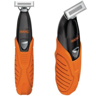 Imagem de Aparador Trim Ninja Wahl 3 em 1 possui 3 cabeças intercambiáveis: