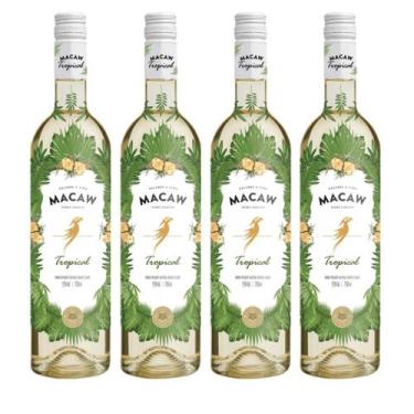 Imagem de Vinho Branco Frisante Casa Perini Macaw Tropical Caixa 4un