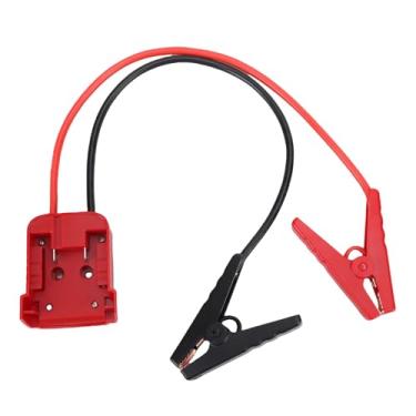 Imagem de aqxreight Cabo de Ligação Em Ponte de Bateria de Carro Com Adaptador, Substituição de Cabo de Reforço de Bateria Automotiva, Braçadeiras de de Ligação de Emergência (1m/3,3 pés)