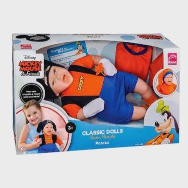 Imagem de Boneco Pateta Classic Dolls Recem Nascido 5165 Roma Jensen
