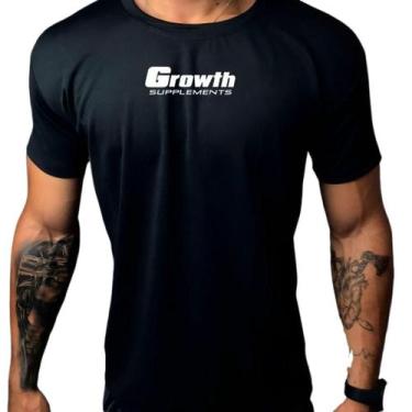Imagem de Camiseta Dry-Fit Masculina GROWTH com Elastano Secagem Rápida para Tre
