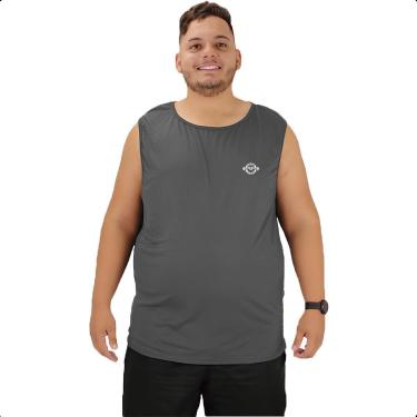 Imagem de Camiseta Regata Masculina Academia Plus Size Premium-Masculino