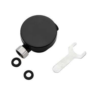 Imagem de Ioensy Termômetro de chuveiro, termômetro de água para banho de bebê, leve, com visor digital LED de leitura instantânea, ideal para acessórios de chuveiro e, Disco