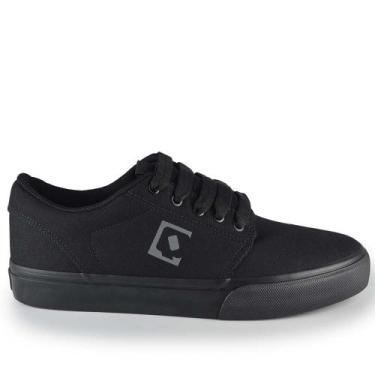 Imagem de Tênis Casual Qix Masculino Combat 3 QXVU0044, 40, Black