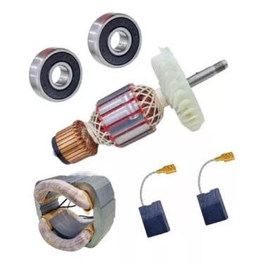 Imagem de Kit Induzido P/ Esmerilhadeira Bosch 1751 Gws 22-180 220v - bolte, 220