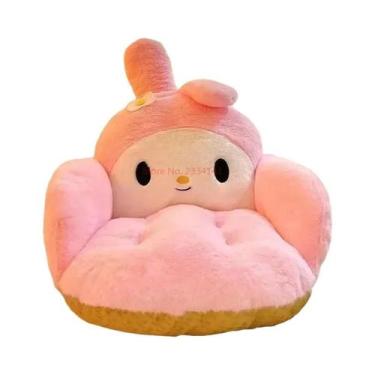 Imagem de Almofada De Cadeira De Pelúcia Em Forma De Boneca De Desenho Animado, 