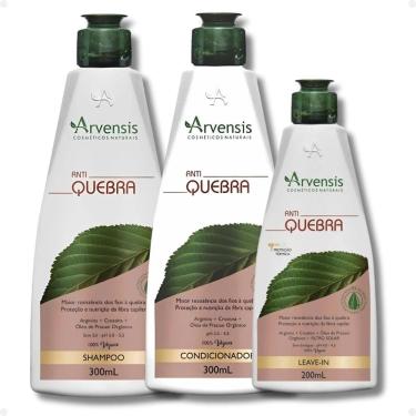 Imagem de Kit Arvensis Anti Quebra: Shampoo 300ml, Condicionador 300ml e Leave-in 200ml
