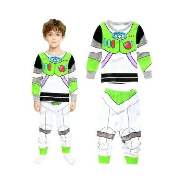 Imagem de Conjunto De Pijamas De Algodão McQueen Da Pixar Para Meninos, Roupas D