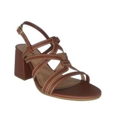 Imagem de Sandália Via Scarpa Salto Médio-Feminino