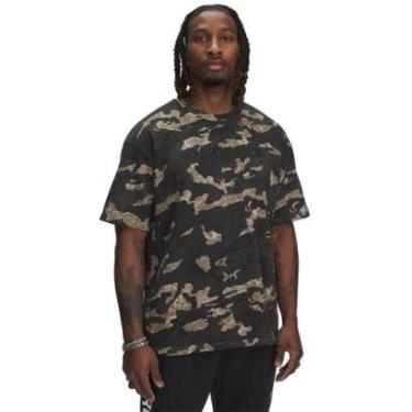 Imagem de Camiseta Sportstyle Under Armour Project Rock Heavyweight Masculina M Preto-Masculino