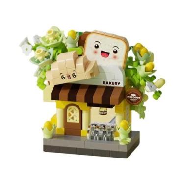 Imagem de Blocos De Montar Educacionais Para Crianças: Cenário Urbano Com Cafete