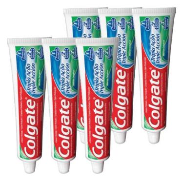 Imagem de Kit Creme Dental Colgate Tripla Ação Menta Original Tamanho Família 18