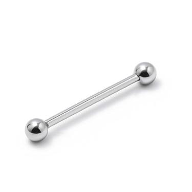 Imagem de Piercing Reto para Mamilo em Aço Cirúrgico 14mm