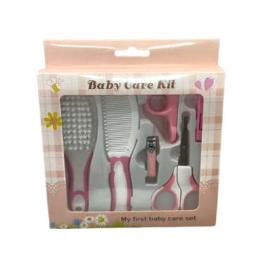 Imagem de Kit Higiene Bebê Infantil 6 Peças Recém Nascido Baby Care Menina Menin