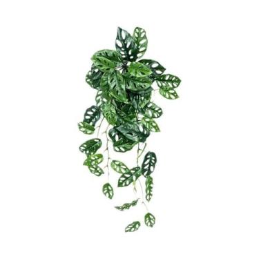 Imagem de Plantas Artificiais Grandes De Monstera, 30-76cm, Folhas Falsas Para D