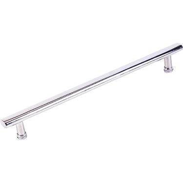 Imagem de BAZAC Puxador de porta de aço inoxidável puxador de vidro de chuveiro deslizante porta de celeiro interior exterior puxador de porta de empurrar, puxadores de porta de banheiro de substituição-440 mm