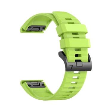 Imagem de Pulseira De Silicone QuickFit Para Garmin Instinct 2X, Fenix 8, 7X, 6X