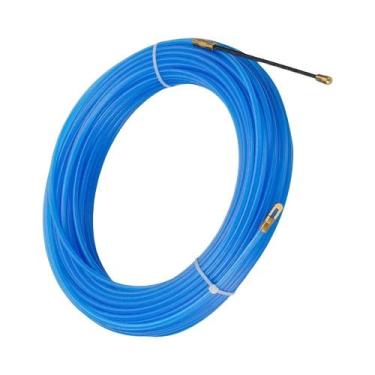 Imagem de Puxador De Cabos De Fibra De Vidro 4mm 5M-40M, Fita Passa Fio De Nylon