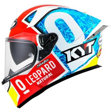 Imagem de Capacete KYT R2R Foggia Misano Mugello Masia Leopard Moto GP