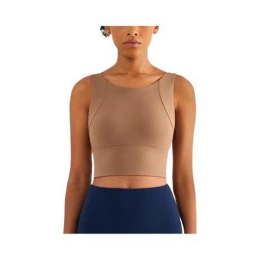 Imagem de Sutiã Esportivo Sexy Para Mulheres, Top De Yoga Com Elástico, Roupa De