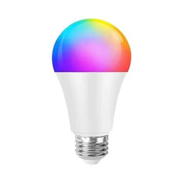 Imagem de Lâmpada LED RGBW E27 20W 15W 10W Colorida Mutável Com Controle Remoto 