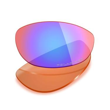 Imagem de Mryok Lentes de reposição polarizadas Plus para óculos de sol Oakley Encounter OO9091, HD Polarized, proteção UV, resistente a impactos e ajuste perfeito - Rosa cobalto