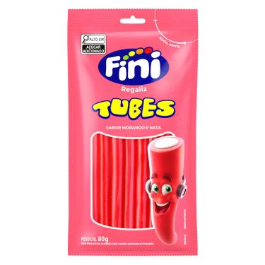 Imagem de Tubes Morango Fini 80g
