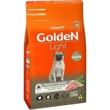 Imagem de Ração Premier Golden Formula Cães Adultos Light Mini Bits Frango e Arroz 1kg