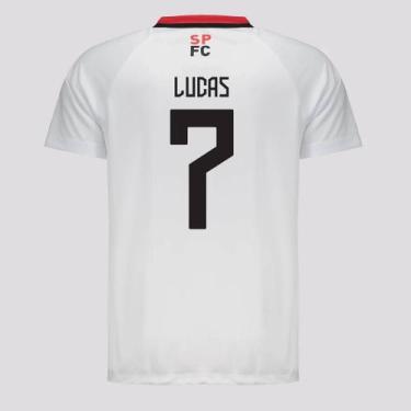 Imagem de Camisa São Paulo Aliança 7 Lucas Branca - Braziline, P