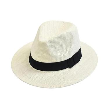 Imagem de Chapéu De Sol De Palha Para Mulheres E Homens, Proteção UV, Estilo Pan