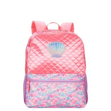 Imagem de Mochila de Costas Sestini M Plus Sereia 3 Rosa