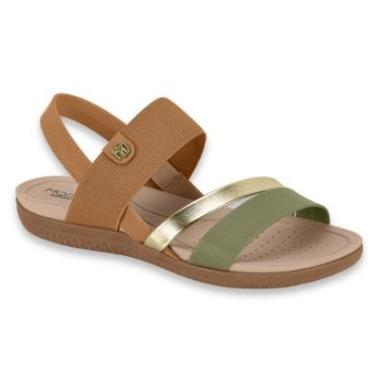 Imagem de Sandalia Feminina Modare Ortopédica Calce Fácil Elastico Fascite Esporão Ref: 7125.233-Feminino