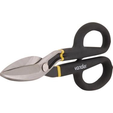 Imagem de Tesoura Para Chapas Universal 10  Reta Cabo Plástico Tc100 -