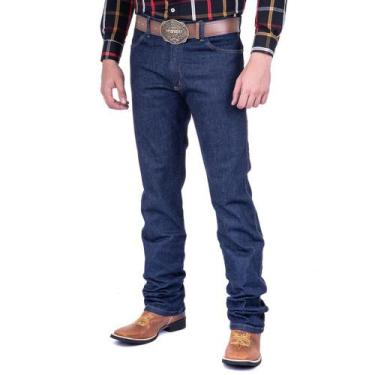 Imagem de Calça Country Jeans Masculina Wrangler Azul - REF: 13M68PW36UN, 42