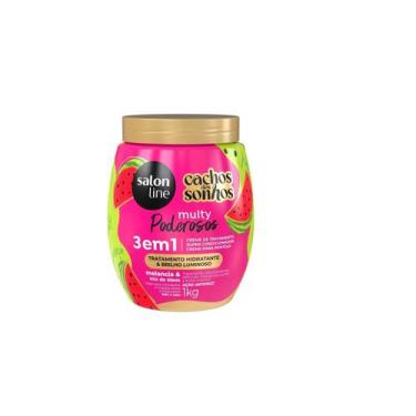 Imagem de Creme pentear salon line 1kg multy melancia 3em1