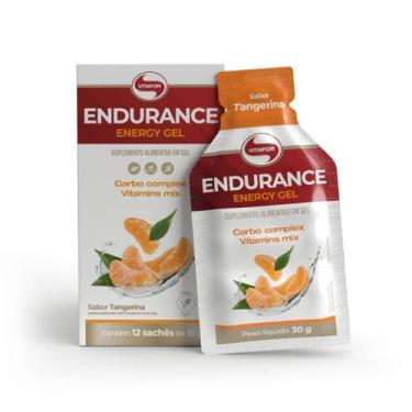 Imagem de Endurance Energy Gel Sabor Tangerina CX/12 Sachês Vitafor