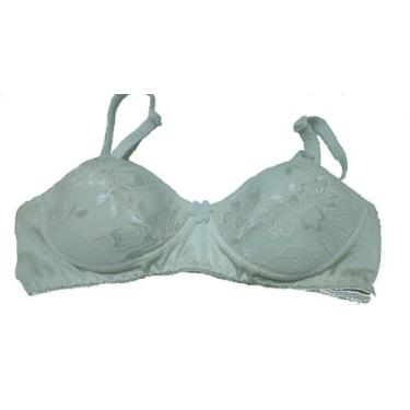 Imagem de Kit 4 Sutias Menina Moça Alça C/ Regulagem Em Lycra E Renda - Finesse,