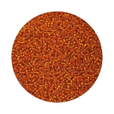 Imagem de Miçangas De Vidro Prateadas Internas 2mm 1500pçs 18g Para Artesanato D