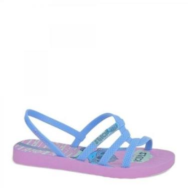 Imagem de Sandália Tiras Disney Stich Infantil Menina-Unissex