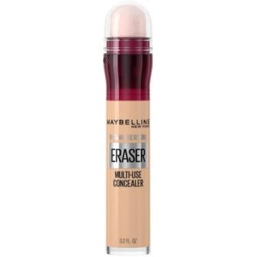 Imagem de Maybelline NY Instant Age Rewind Corretivo Líquido, Multiuso que Corrige Olheiras e Linhas Finas, Contorna e Ilumina, Alta Cobertura e Fórmula Vegana, Cor 120 Light, 6ml
