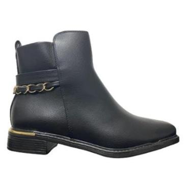 Imagem de Bota Vizzano Cano Curto Metalico Feminina-Feminino