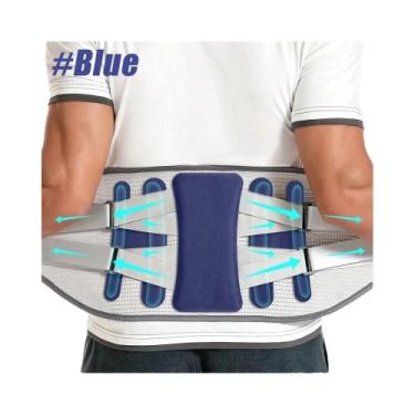 Imagem de Suporte Ergonômico Para a Parte Inferior Das Costas, Cinta Lombar Para