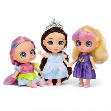 Imagem de Boneca Articulada Cabelos Longos Fashion Modelo Infantil - Castela, Ve