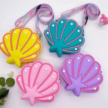 Imagem de Bolsa De Silicone Infantil Criança Concha NOVO Cor:Cor Aleatório - oem