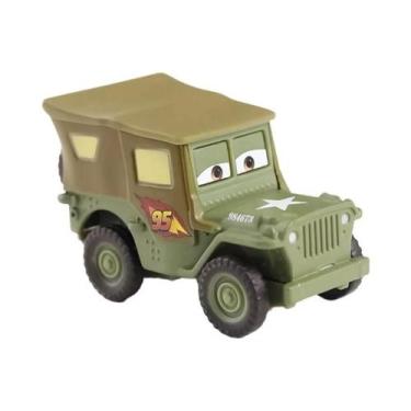 Imagem de Carro De Metal Diecast Branco Lightning McQueen 1:55, Brinquedo Disney