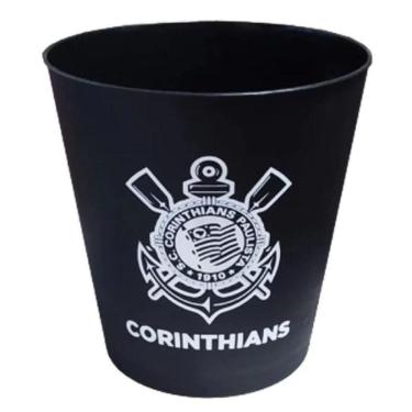 Imagem de Balde para Pipoca Corinthians 2.500 ML 607339 - Allmix