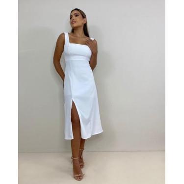 Imagem de Vestido Roberta - Branco - Closet RC, PP (34)